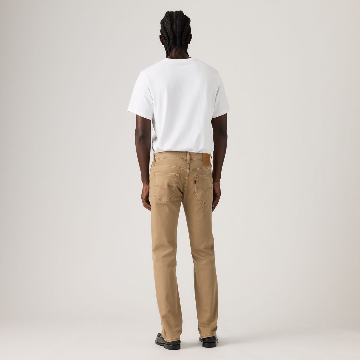 511™ Slim Jeans — English Toffee Garment Dye Authentic Soft - Beige