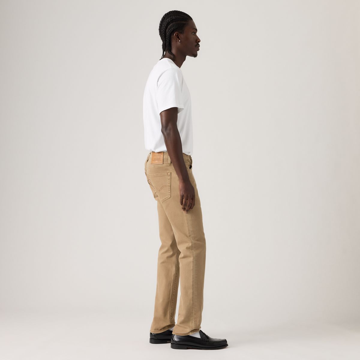 511™ Slim Jeans — English Toffee Garment Dye Authentic Soft - Beige