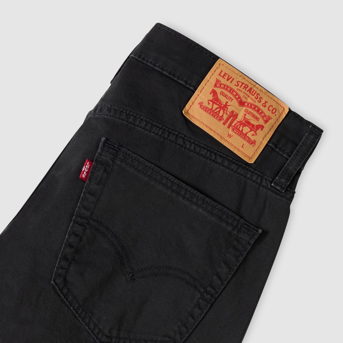 511™ Slim Men's Jeans — Meteorite Twill - Black