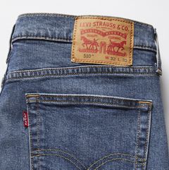 510™ Skinny Men's Jeans — Frozen In Time - Medium Wash - Stretch 7