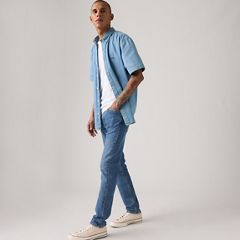 510™ Skinny Men's Jeans — Frozen In Time - Medium Wash - Stretch 1
