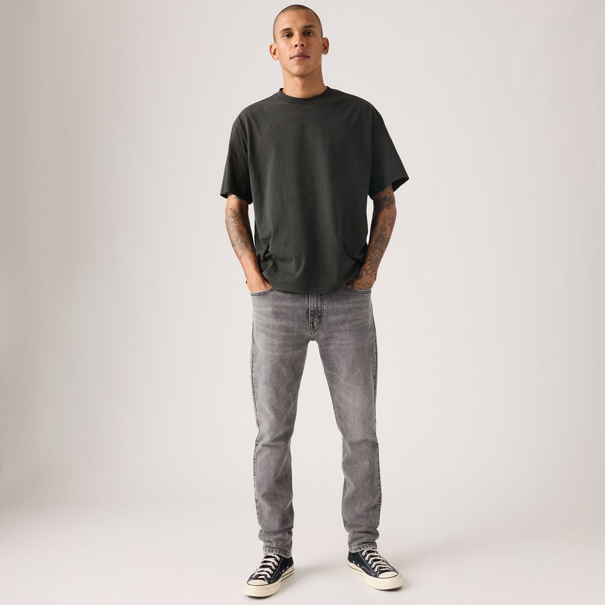 510™ Skinny Men's Jeans — Moments Pass - Grey