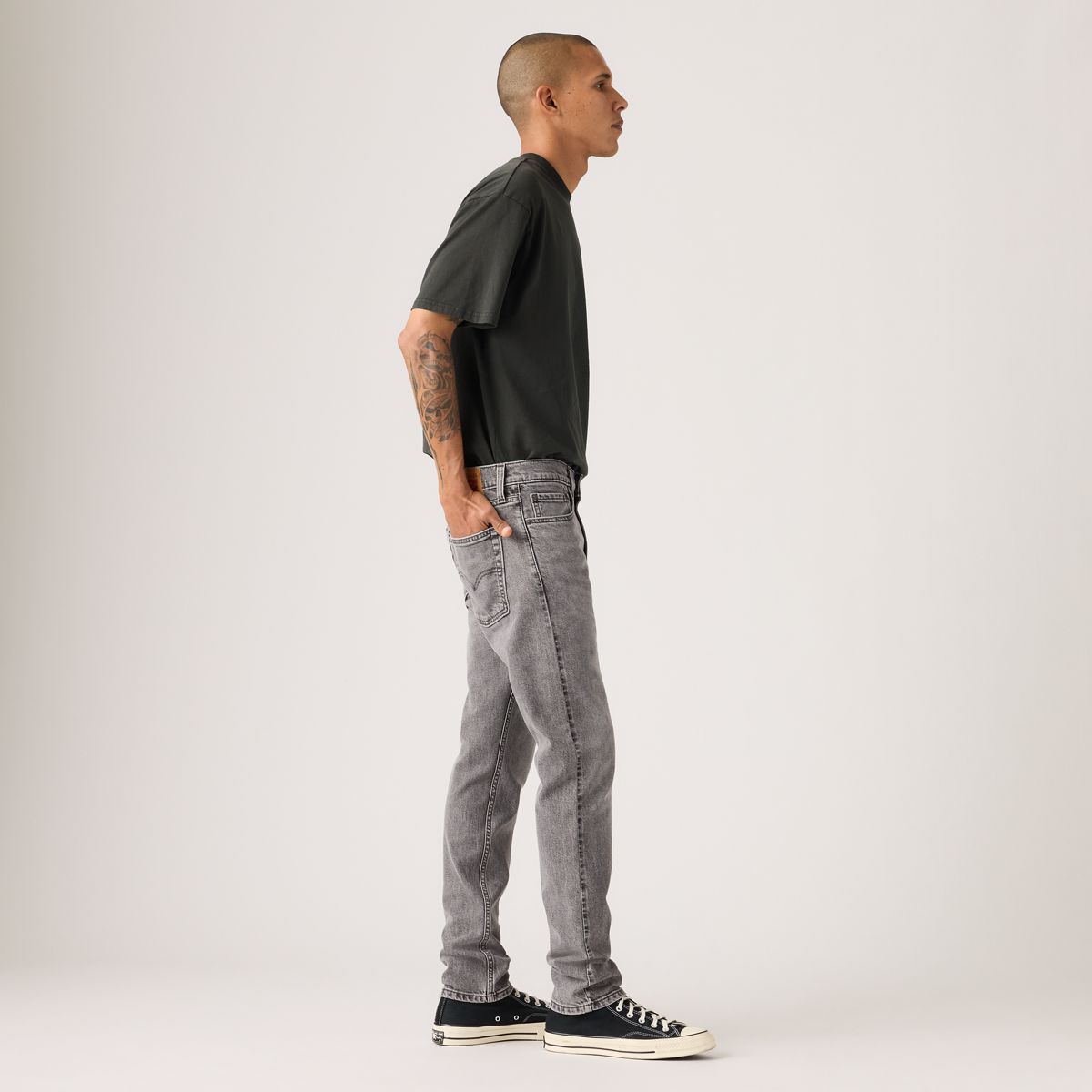 510™ Skinny Men's Jeans — Moments Pass - Grey