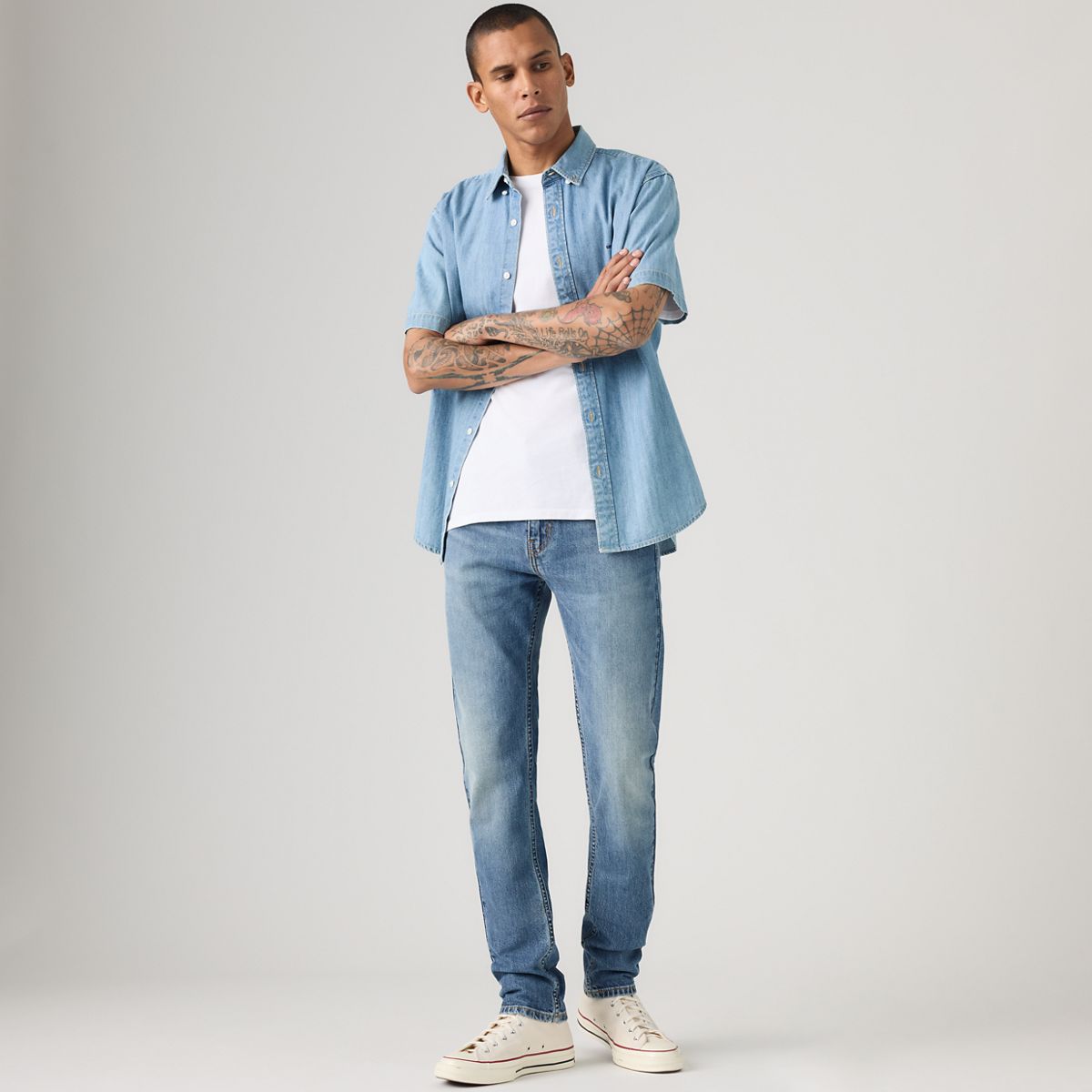 510™ Skinny Men's Jeans — Cool As A Cucumber Advanced - Medium Wash
