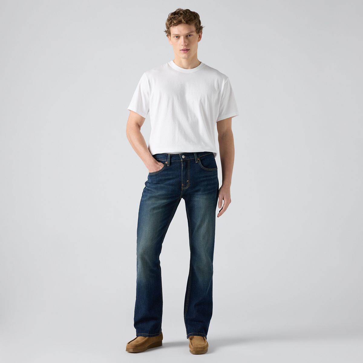 527™ Slim Bootcut Jeans — Comin Round The Mountain - Dark Wash