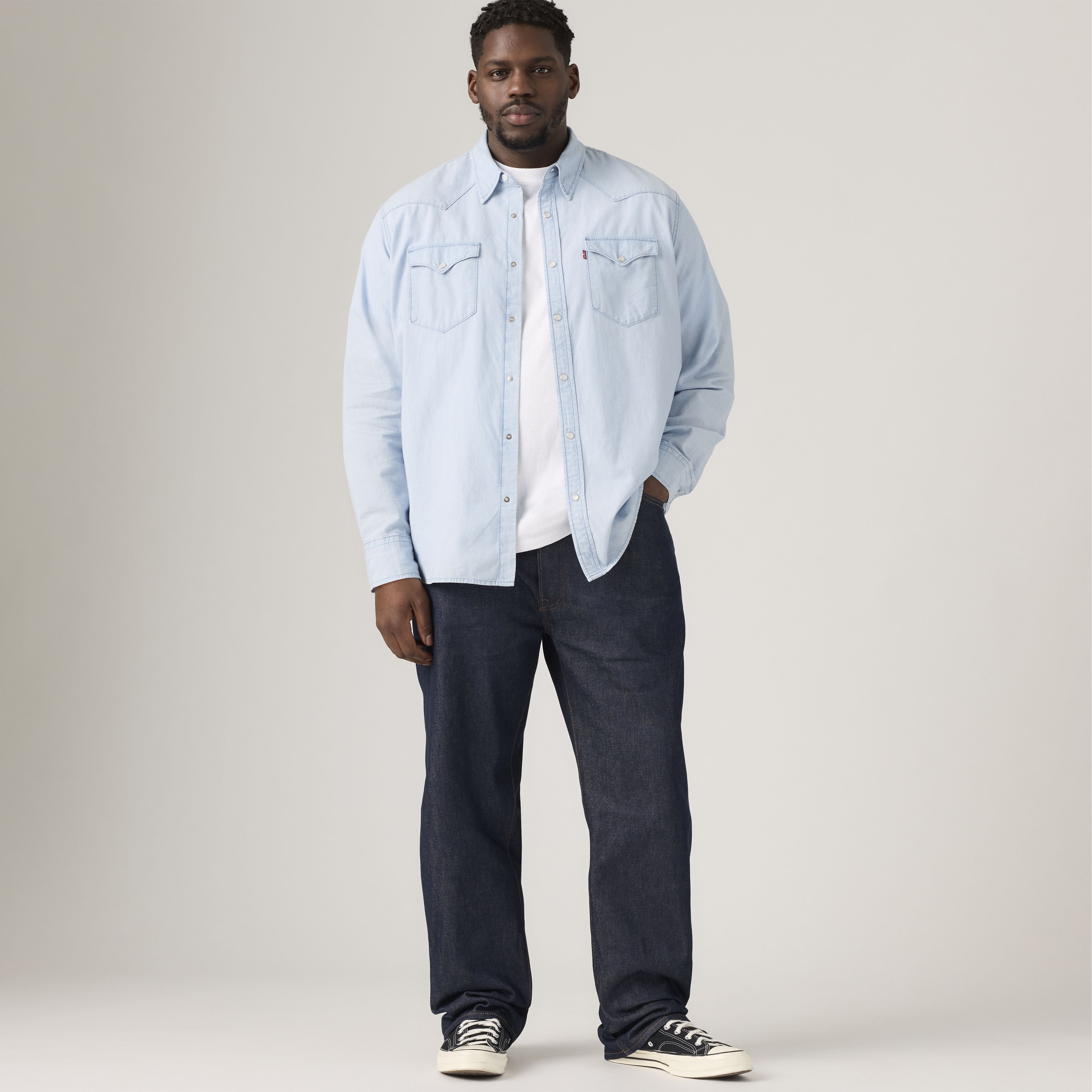 501® Shrink-to-Fit™ Men's Jeans (Big & Tall) 1