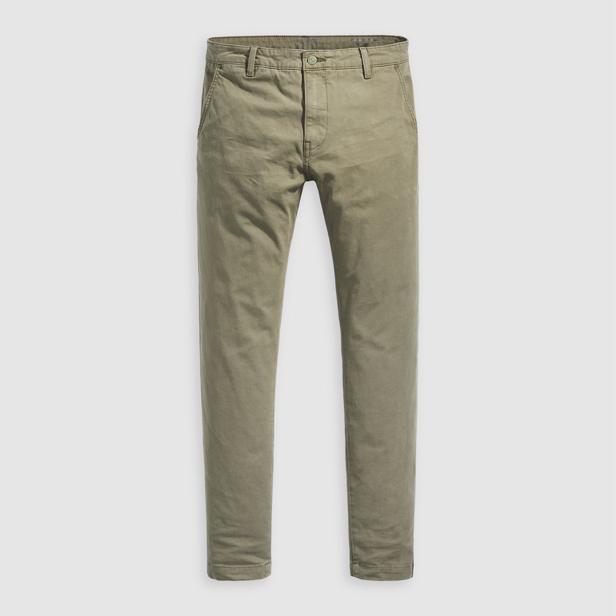 XX Chino Standard Taper Garment Dye Men's Pants — Bunker Olive - Green