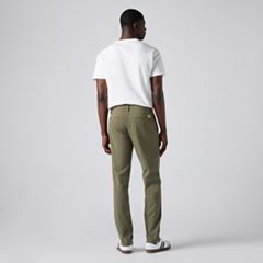XX Chino Standard Taper Garment Dye Men's Pants — Bunker Olive - Green 3