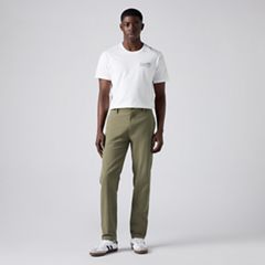 XX Chino Standard Taper Garment Dye Men's Pants — Bunker Olive - Green 5