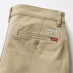 XX Chino Standard Taper Garment Dye Men's Pants — True Chino - Brown 7