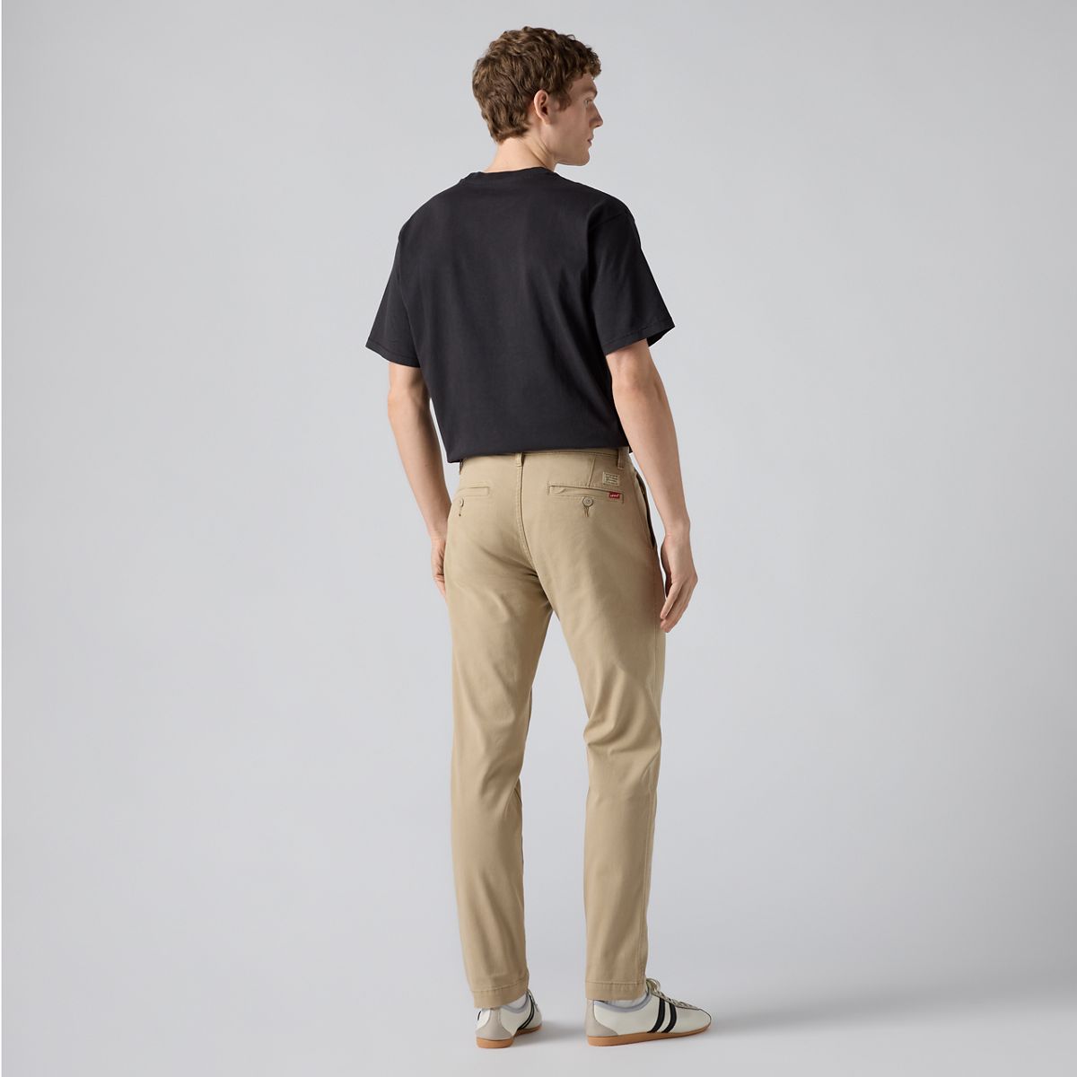 XX Chino Standard Taper Garment Dye Men's Pants — True Chino - Brown