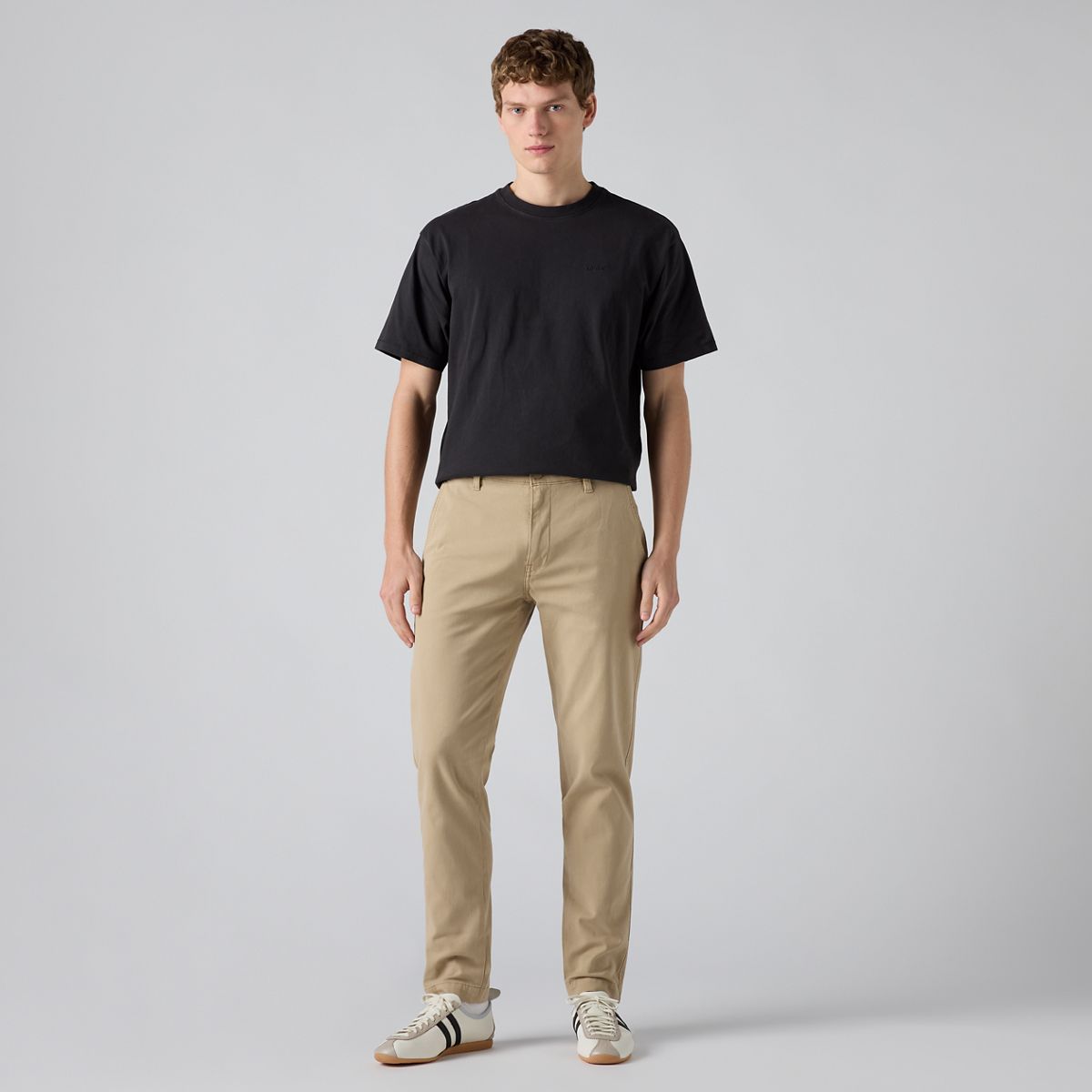 XX Chino Standard Taper Garment Dye Men's Pants — True Chino - Brown