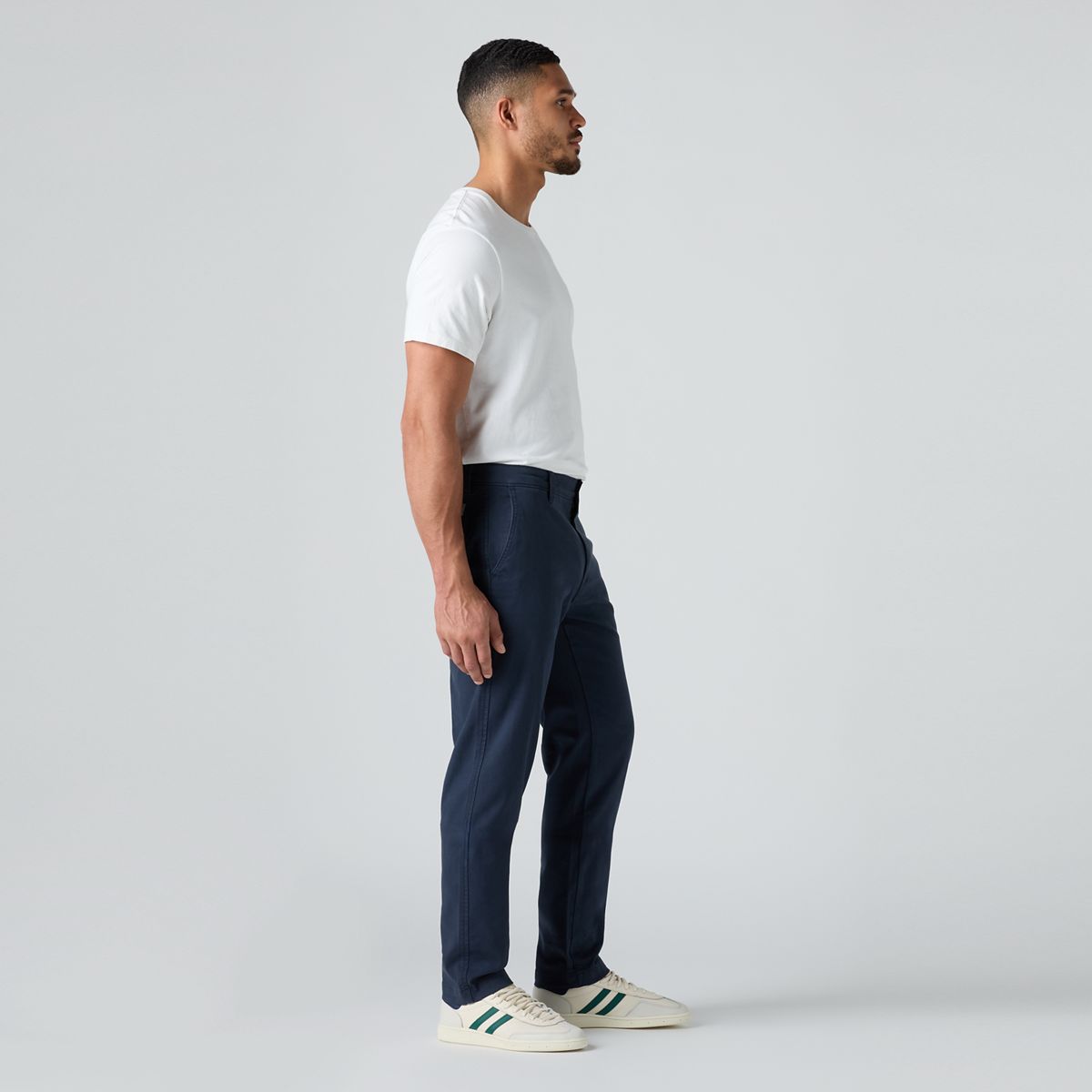 XX Chino Standard Taper Garment Dye Men's Pants — Garment Dye Baltic Navy - Blue