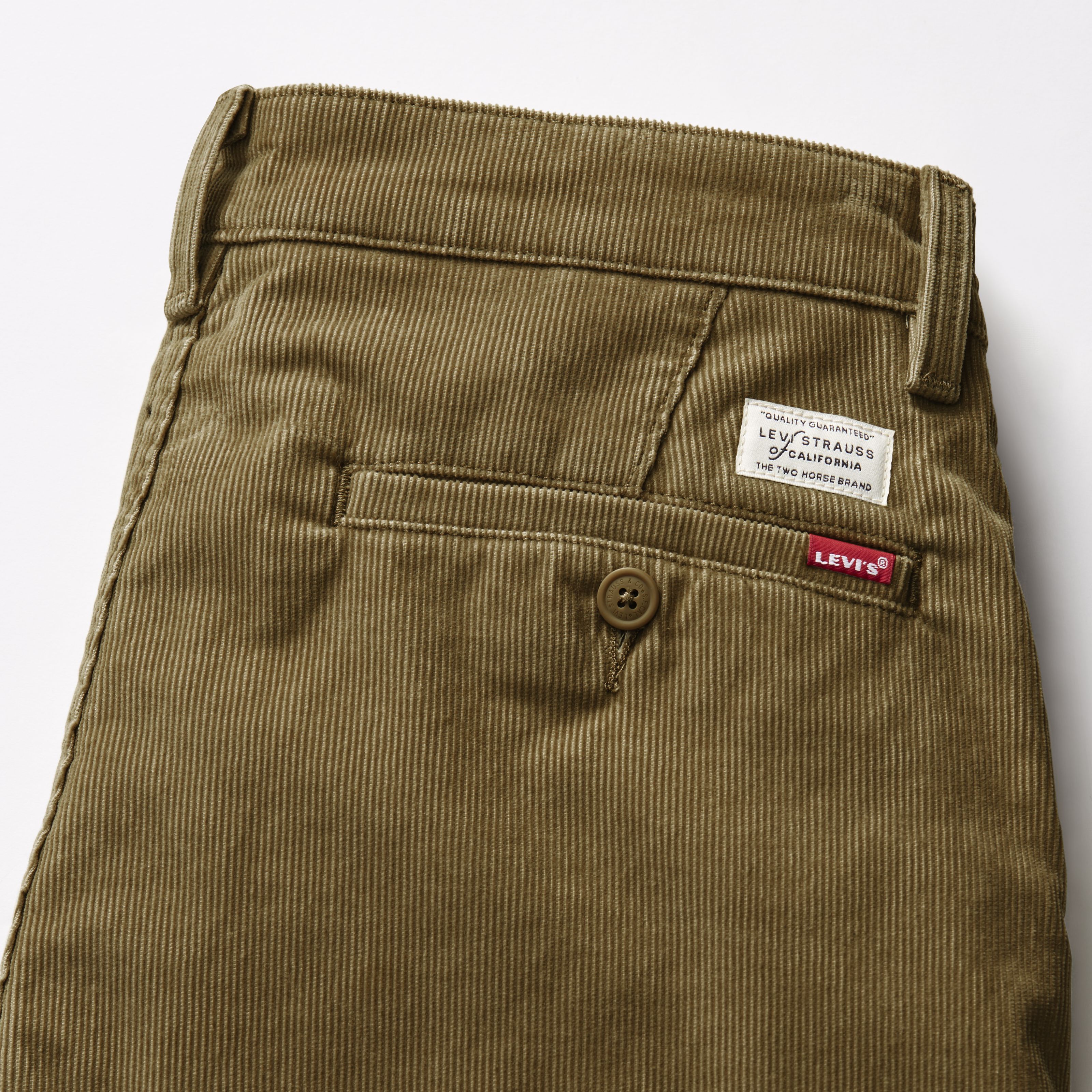 Xx Chino Standard Taper Fit Corduroy Men's Pants - Brown | Levi's® US
