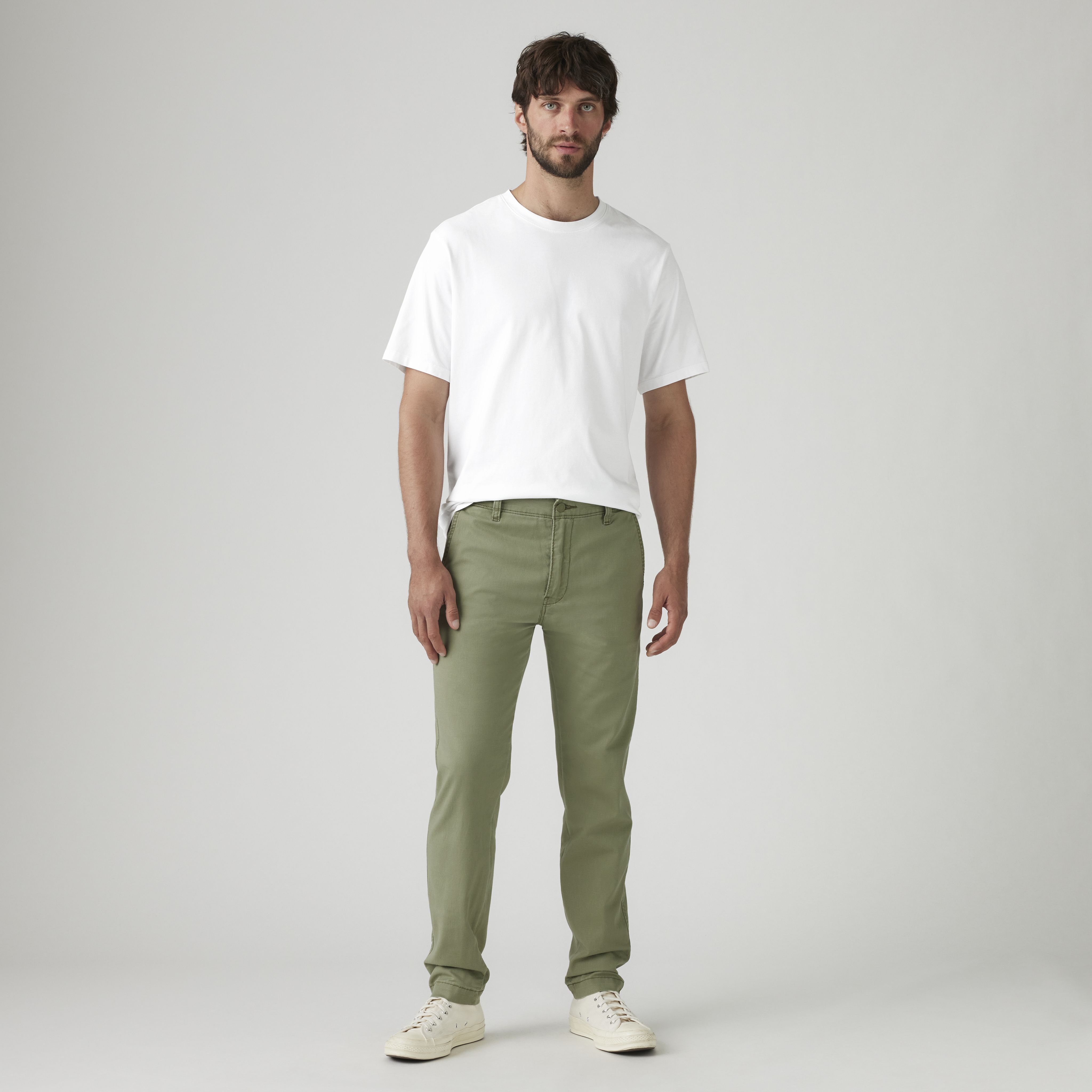 XX Chino Standard Taper Fit Cotton Linen Men's Pants 5