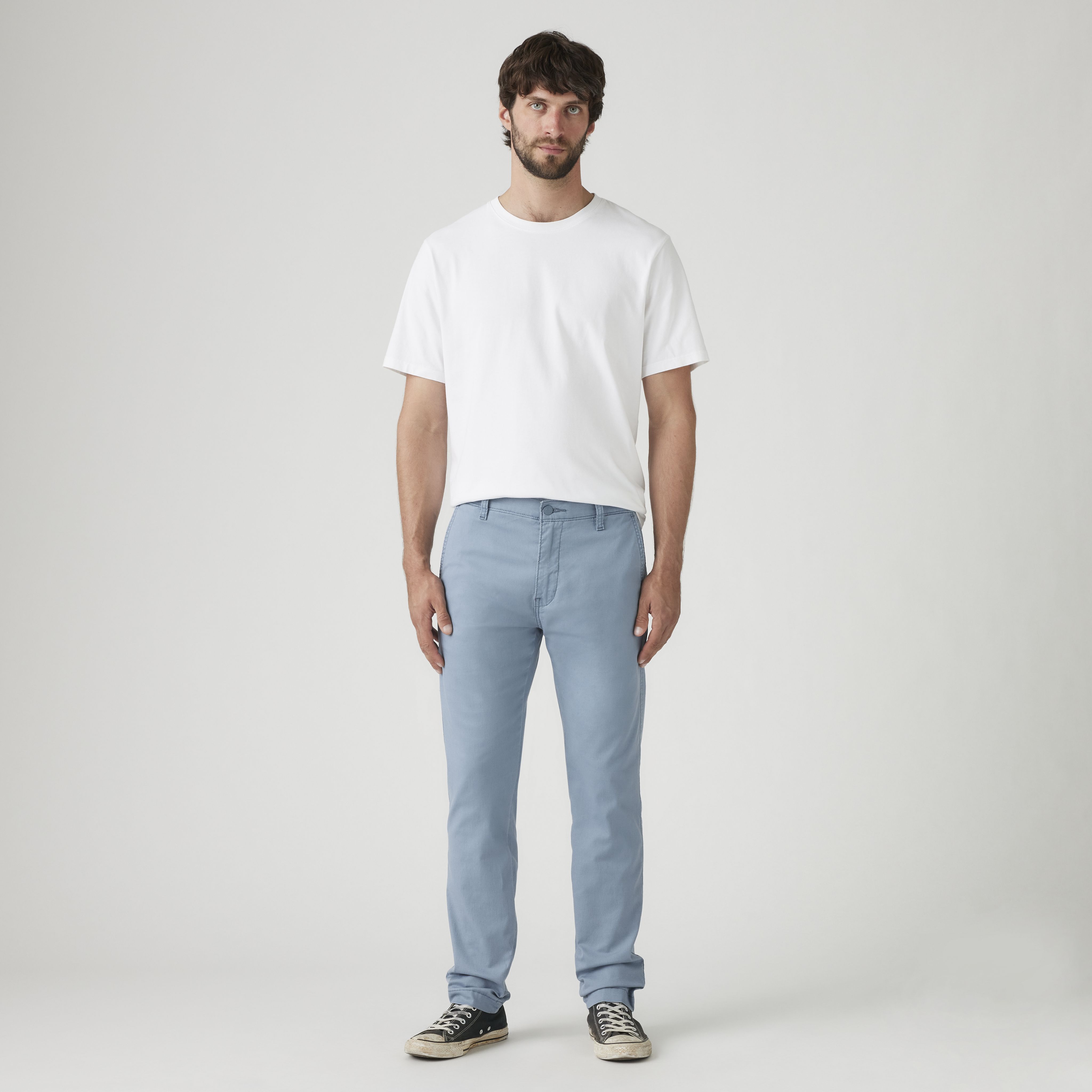 XX Chino Standard Taper Cotton Linen Trousers 5