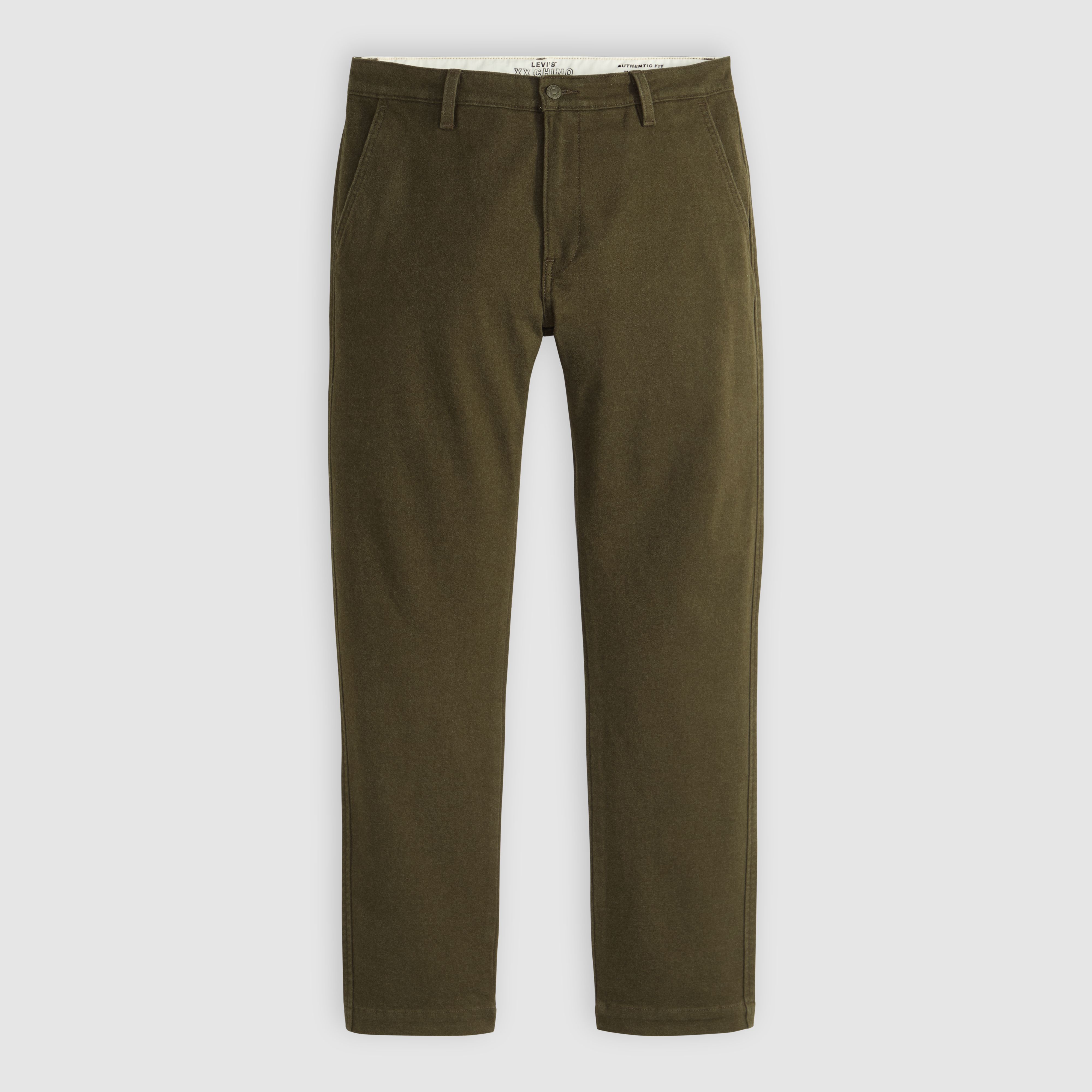 XX Chino Standard Taper Fit Brushed Wool-like Twill Men's Pants 6