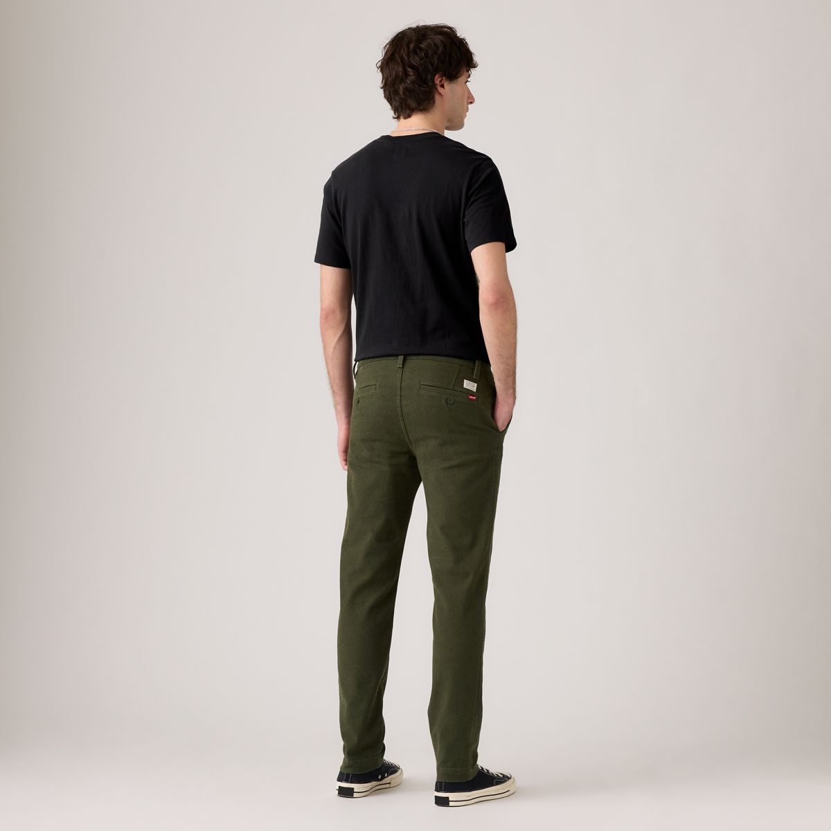 XX Chino Standard Taper Garment Dye Men's Pants — Rosin - Green