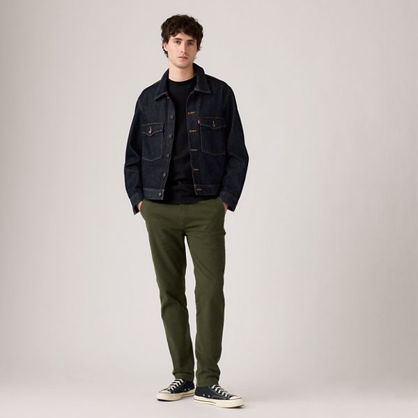 XX Chino Standard Taper Garment Dye Men's Pants — Rosin - Green