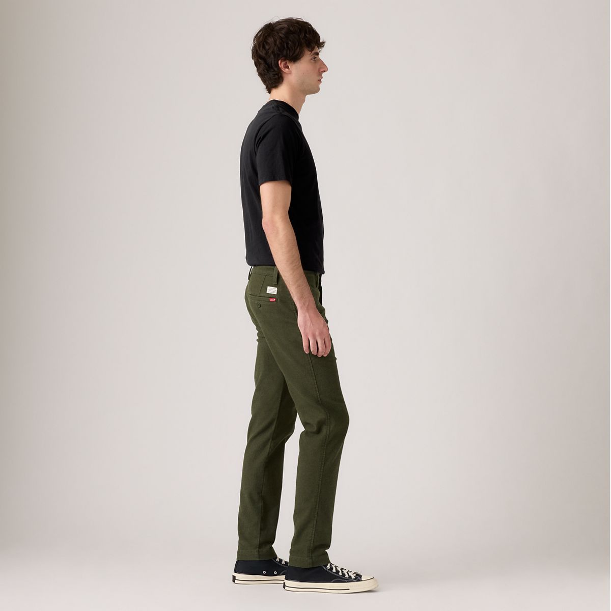 XX Chino Standard Taper Garment Dye Men's Pants — Rosin - Green