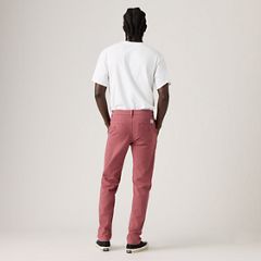 XX Chino Standard Taper Garment Dye Men's Pants — Roan Rouge Shady - Red 3
