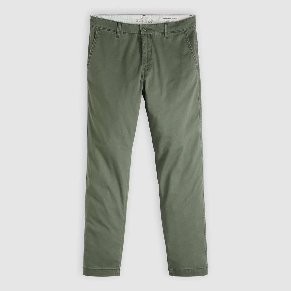XX Chino Standard Taper Lightweight Linen Blend Men's Pants — Kambaba - Grey