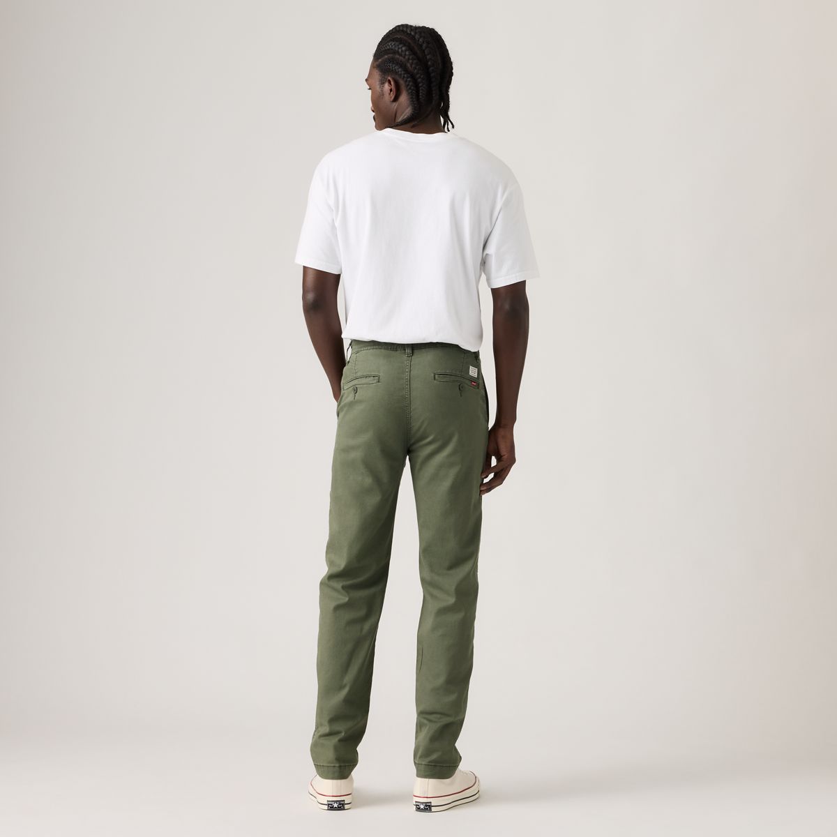 XX Chino Standard Taper Lightweight Linen Blend Men's Pants — Kambaba - Grey