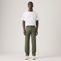 XX Chino Standard Taper Lightweight Linen Blend Men's Pants — Kambaba - Grey 5
