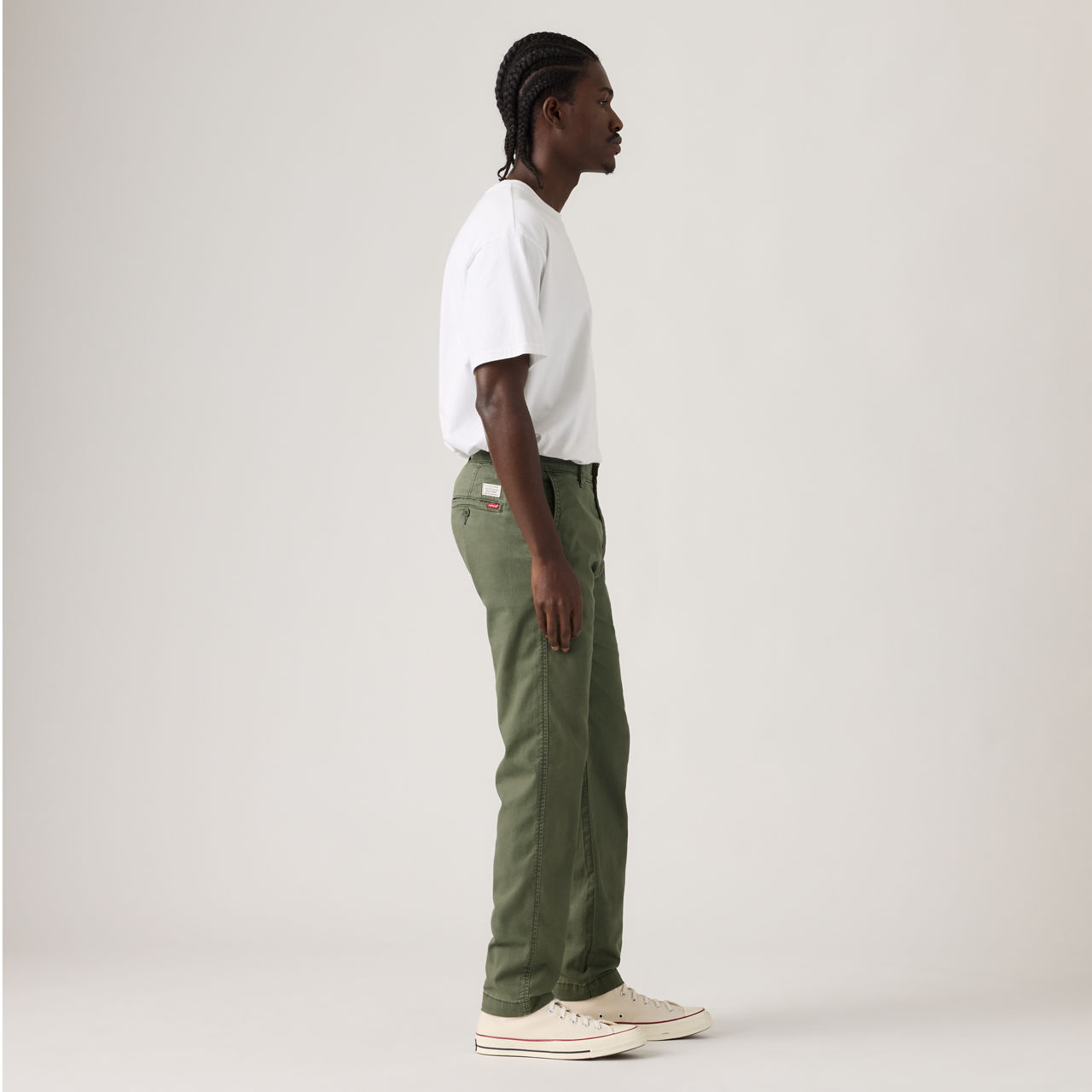 XX Chino Standard Taper Lightweight Linen Pants 4