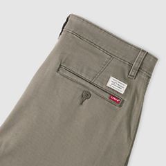 XX Chino Standard Taper Lightweight Linen Blend Men's Pants — Maitake Brown Cotton Linen Twill - Brown 7