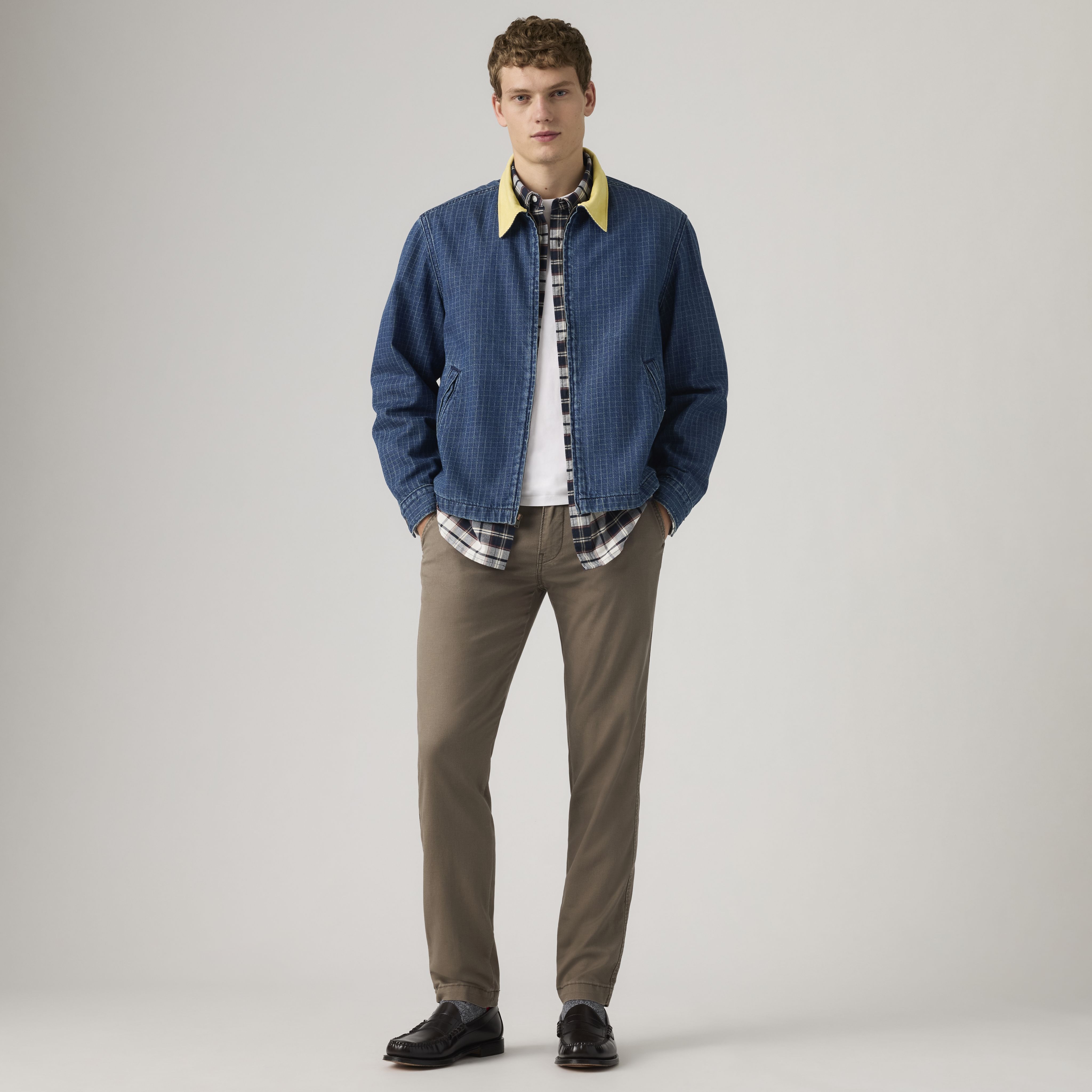 XX Chino Standard Taper Lightweight Linen Pants 1