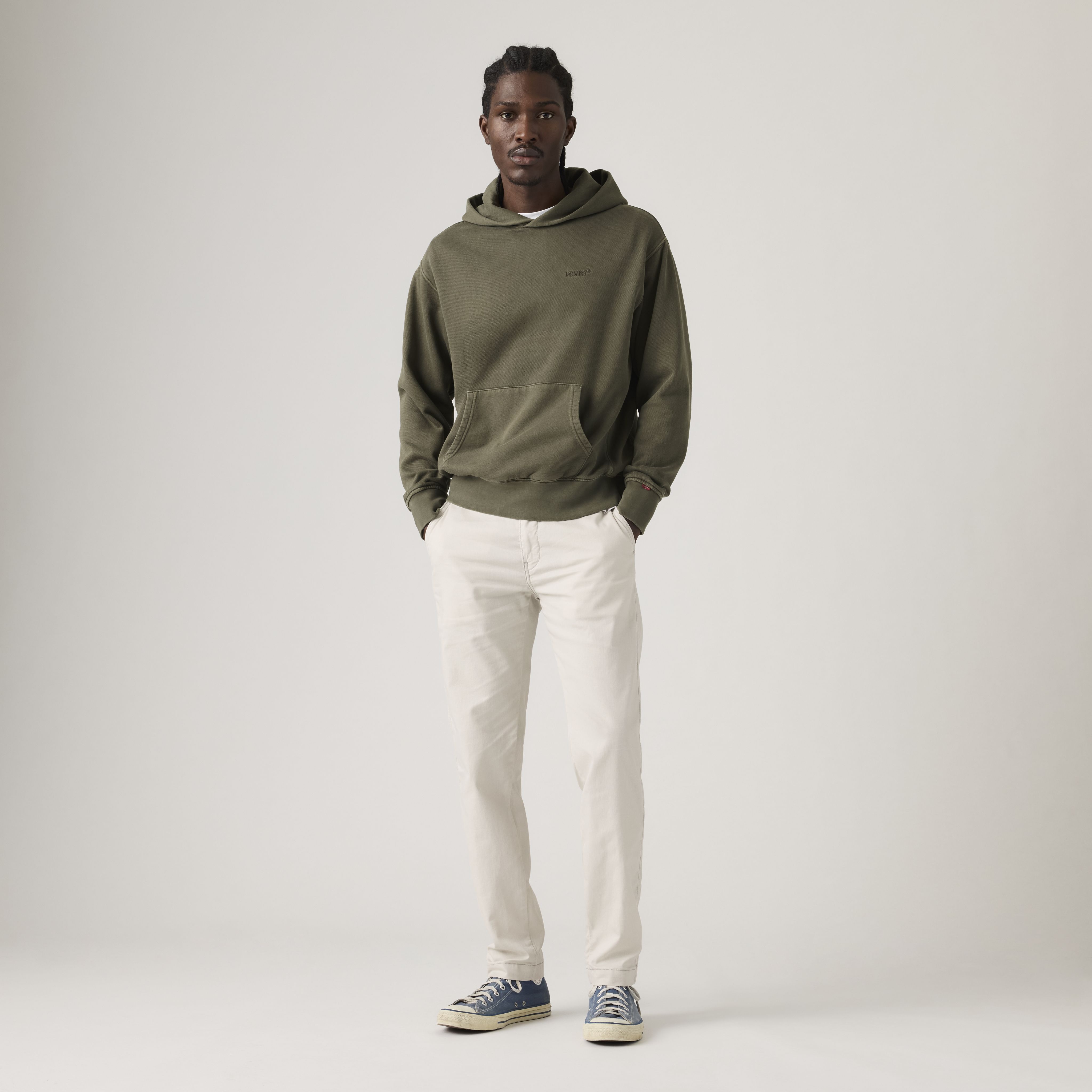 XX Chino Standard Taper Lightweight Linen Pants 1