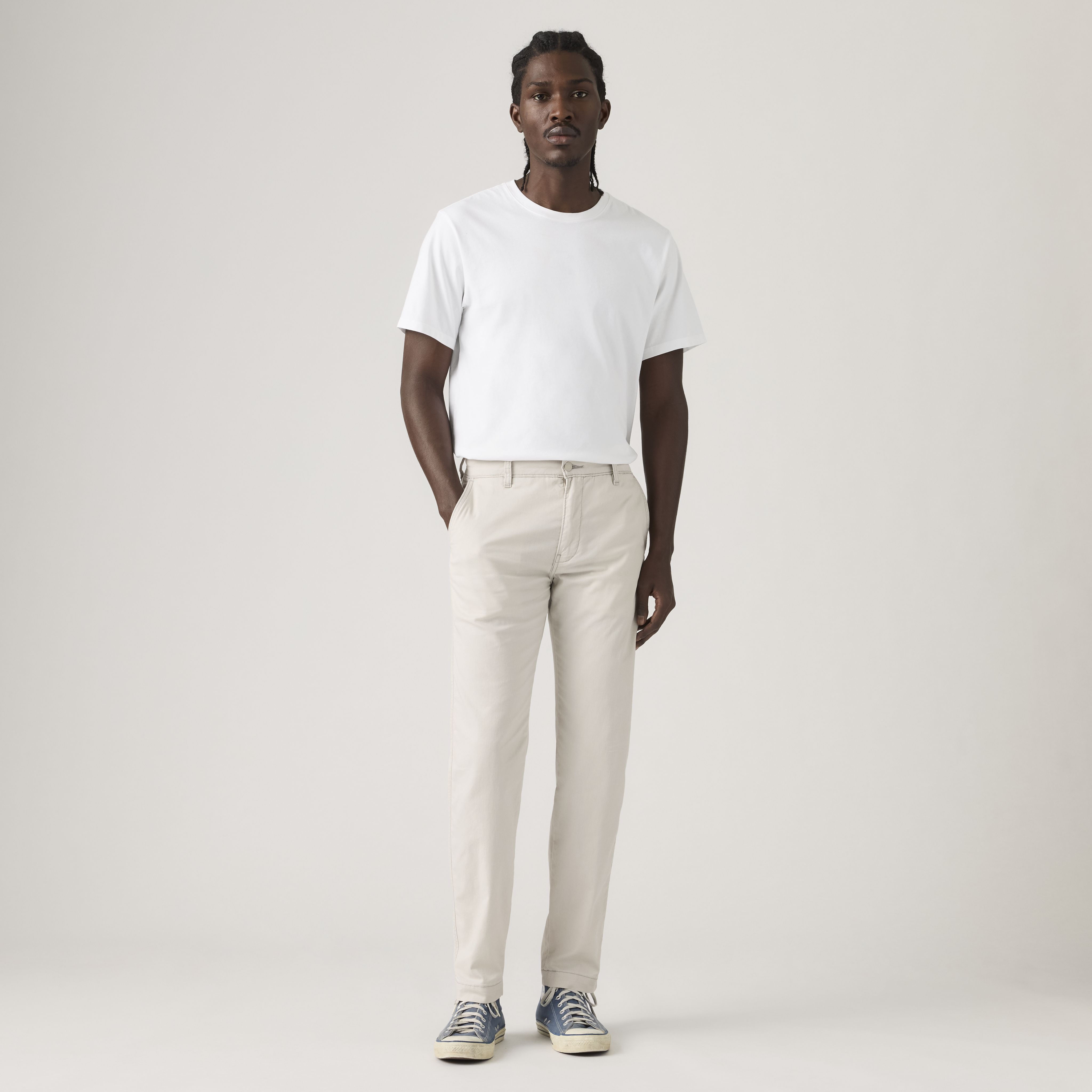 XX Chino Standard Taper Lightweight Linen Pants 11