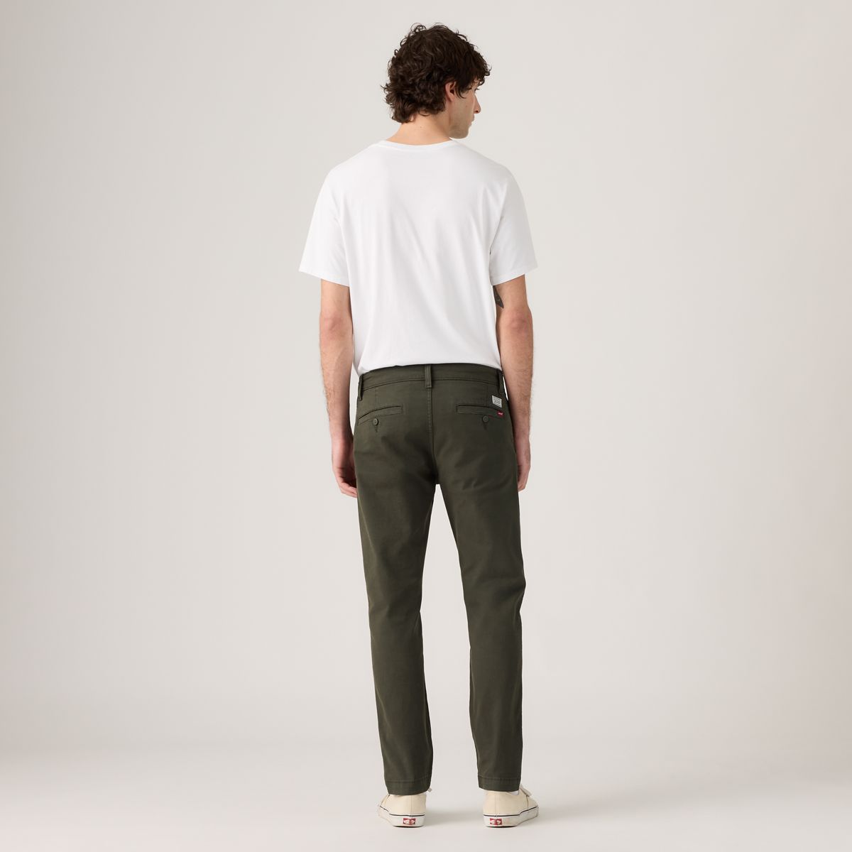 XX Chino Standard Taper Garment Dye Men's Pants — Komodo Shady Garment Dye - Green