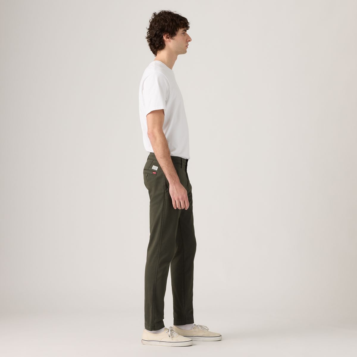 XX Chino Standard Taper Garment Dye Men's Pants — Komodo Shady Garment Dye - Green