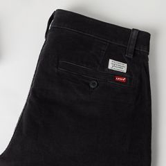 XX Chino Standard Taper Corduroy Men's Pants — Dark Phantom - Black 7