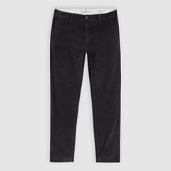XX Chino Standard Taper Corduroy Men's Pants — Dark Phantom - Black 6