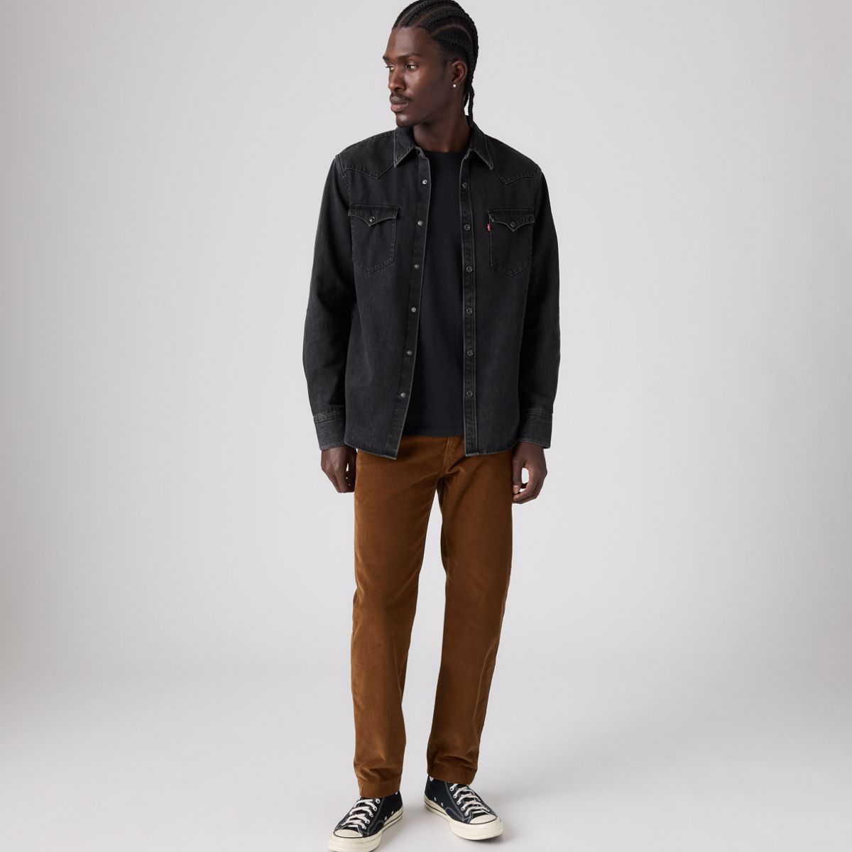 XX Chino Standard Taper Corduroy Men's Pants — Karla Brown - Brown