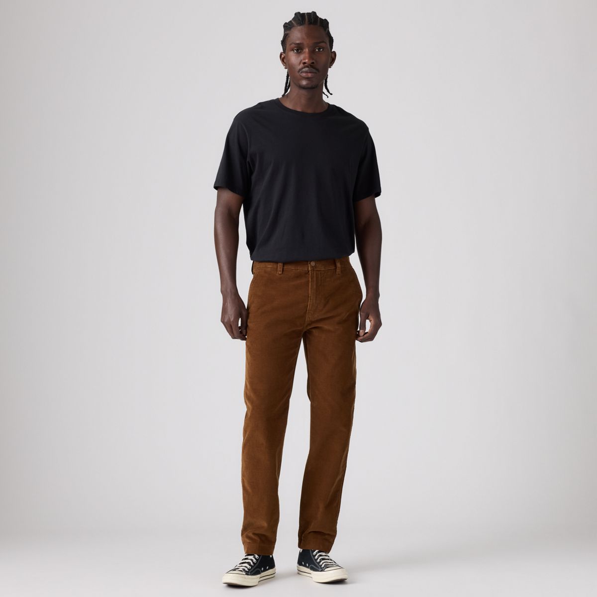 XX Chino Standard Taper Corduroy Men's Pants — Karla Brown - Brown