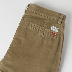 XX Chino Standard Taper Corduroy Men's Pants — Timber Wolf - White 7