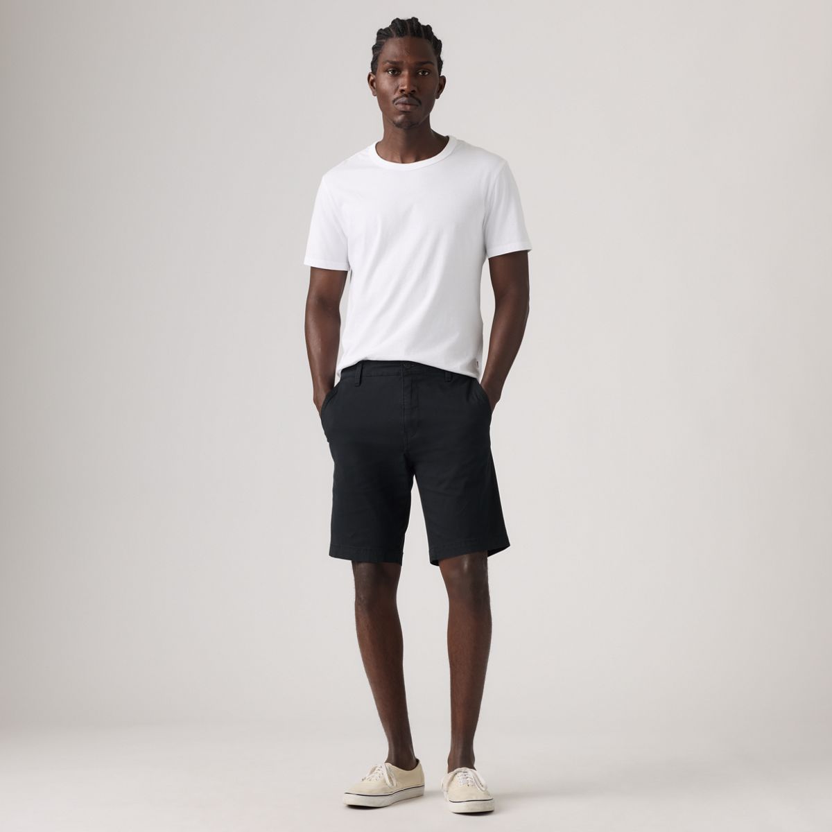 XX Chino Taper Men's Shorts — Black - Black