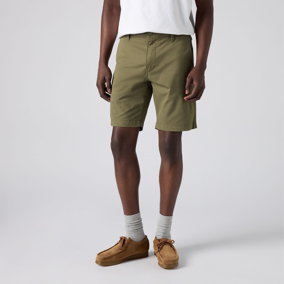 XX Chino Taper Men's Shorts — Bunker Olive - Green