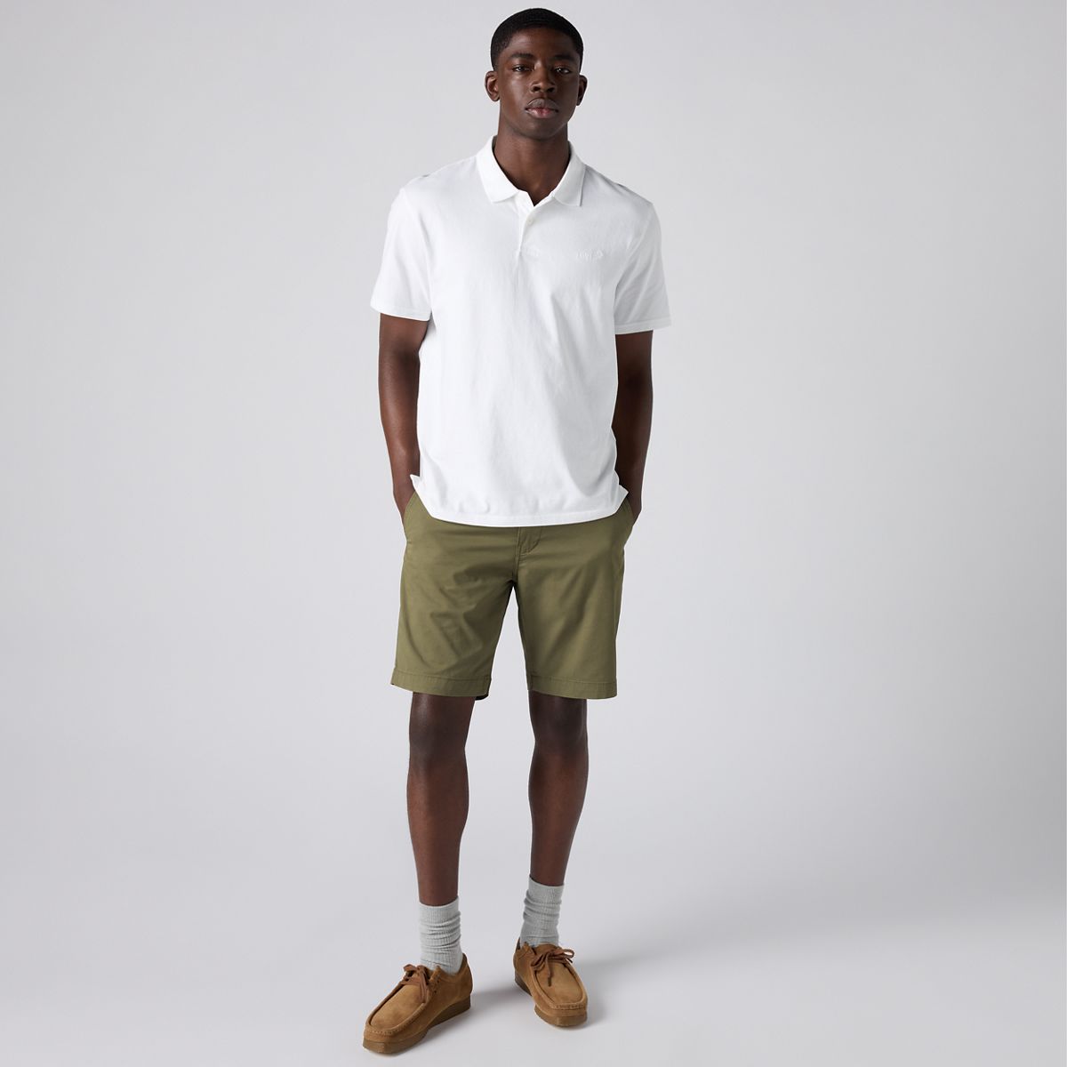 XX Chino Taper Men's Shorts — Bunker Olive - Green