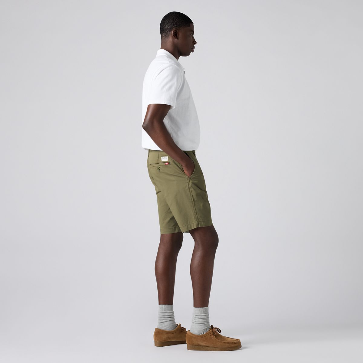 XX Chino Taper Men's Shorts — Bunker Olive - Green