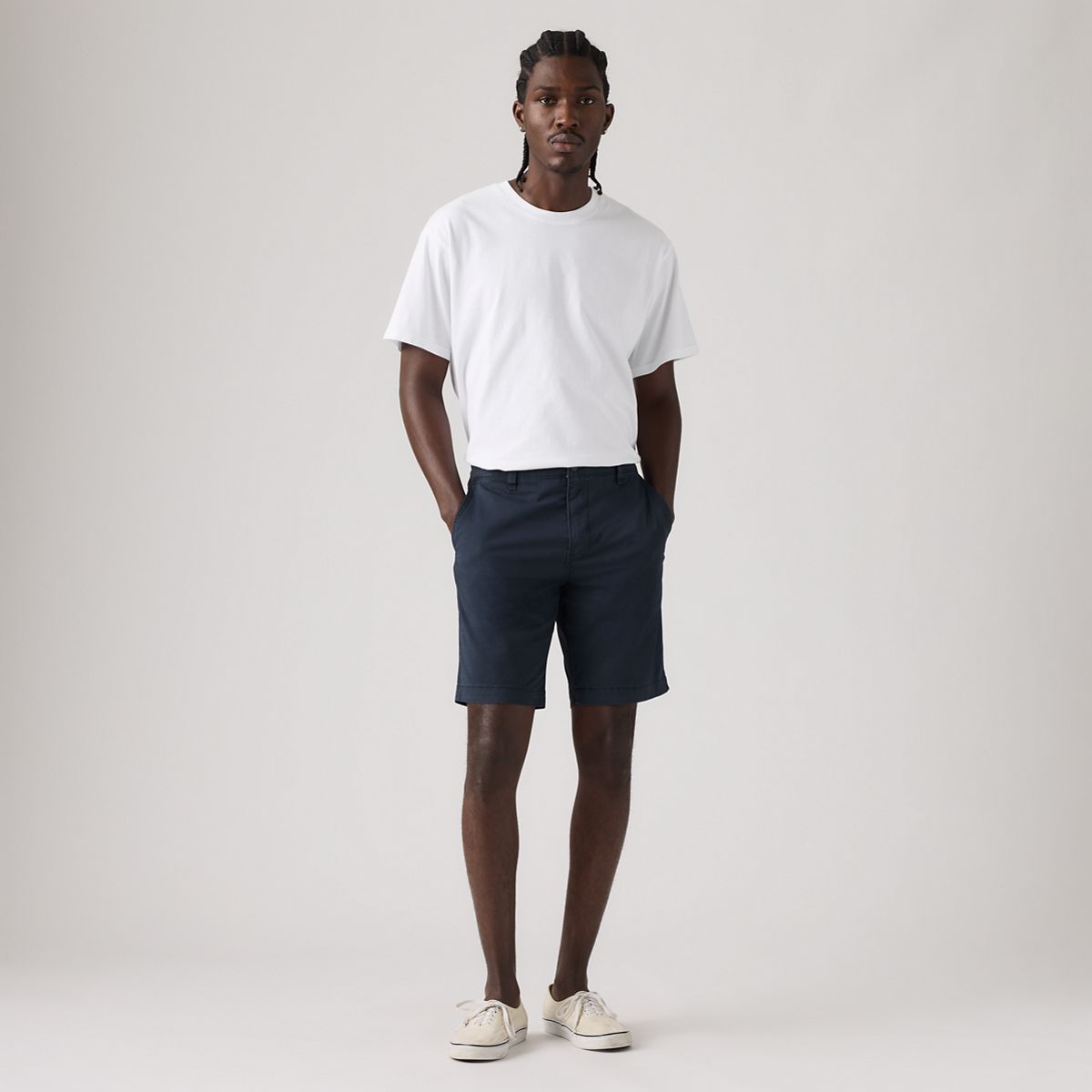 XX Chino Taper Men's Shorts — Baltic Navy - Blue