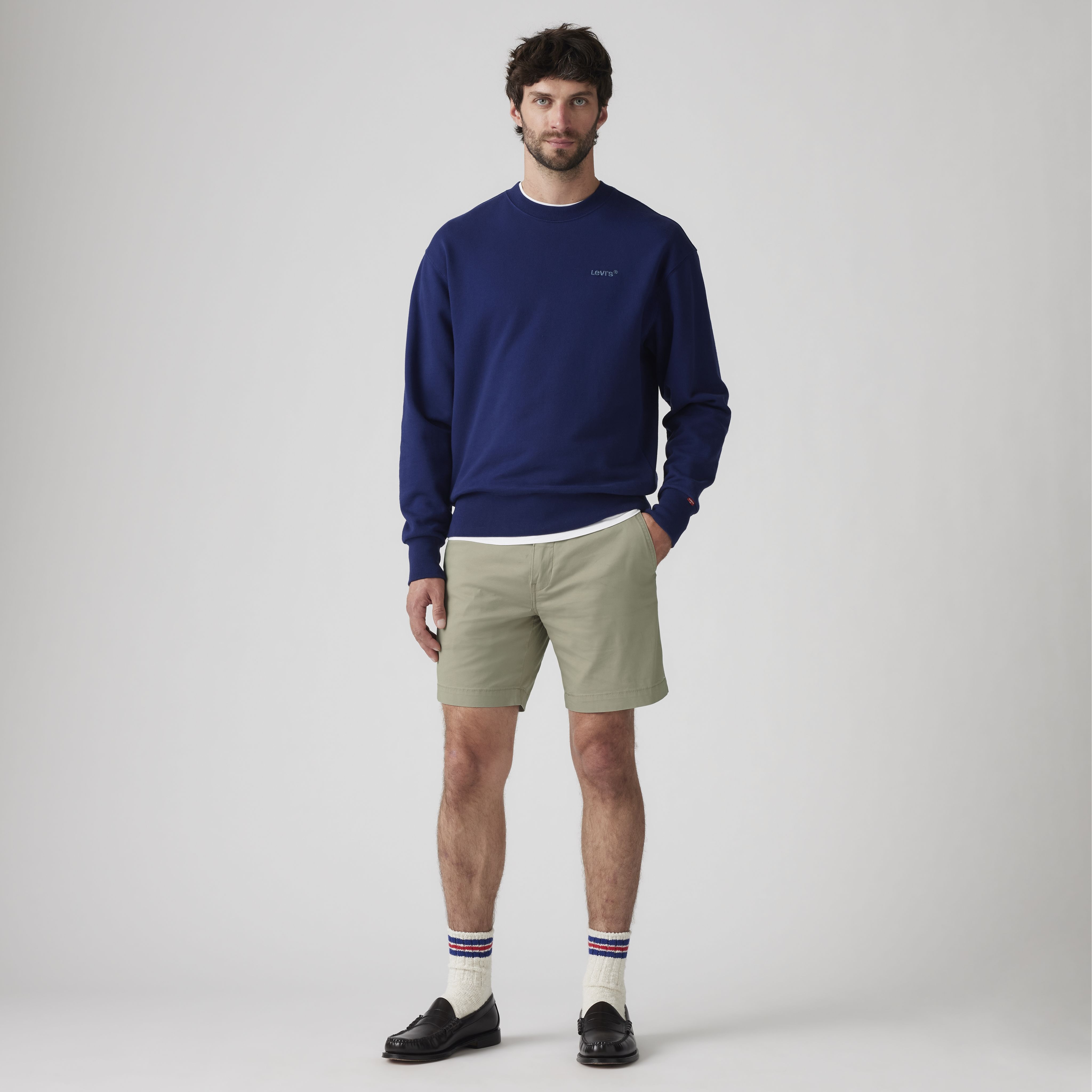 XX Chino Standard Cotton Linen Shorts 1