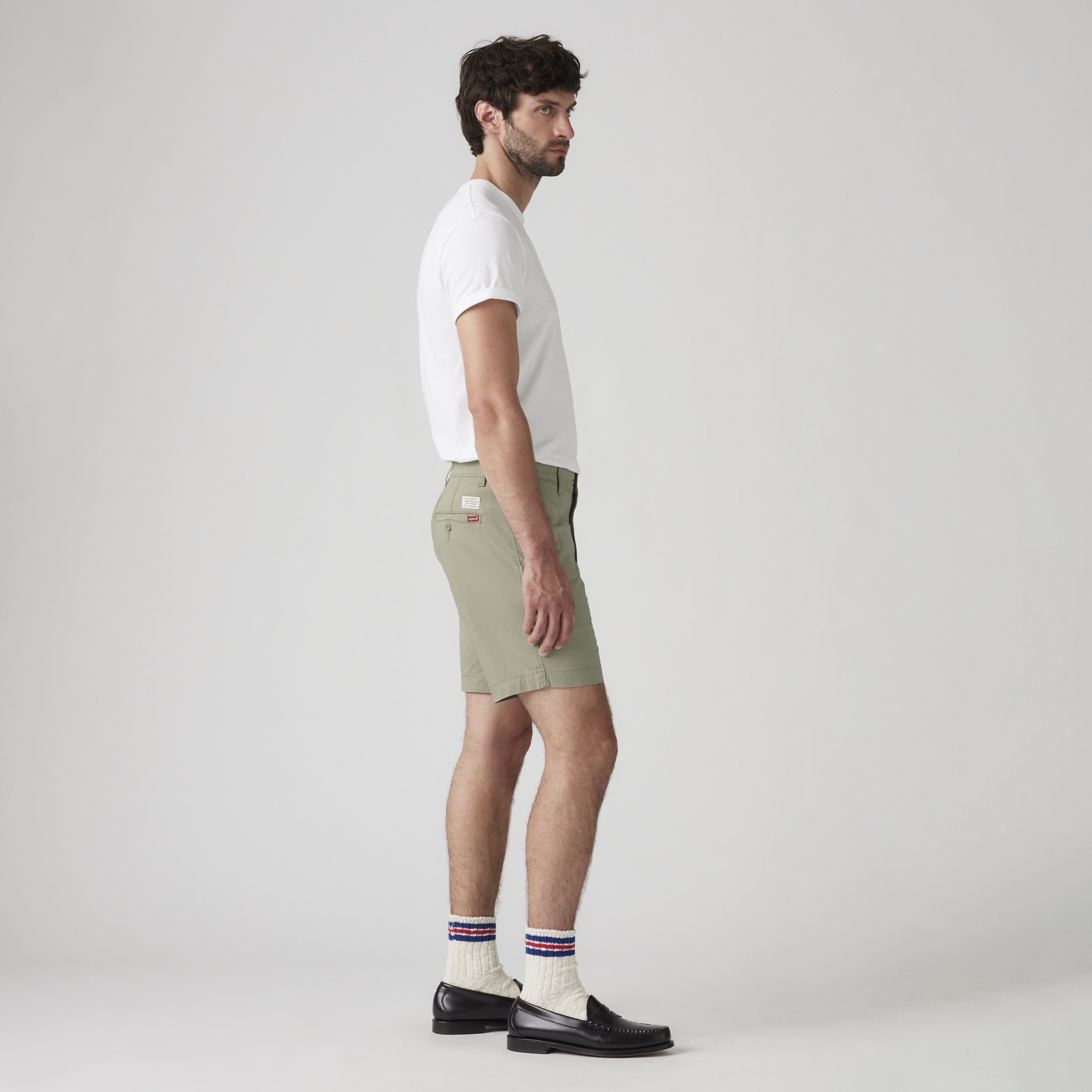XX Chino Standard Cotton Linen Shorts 4