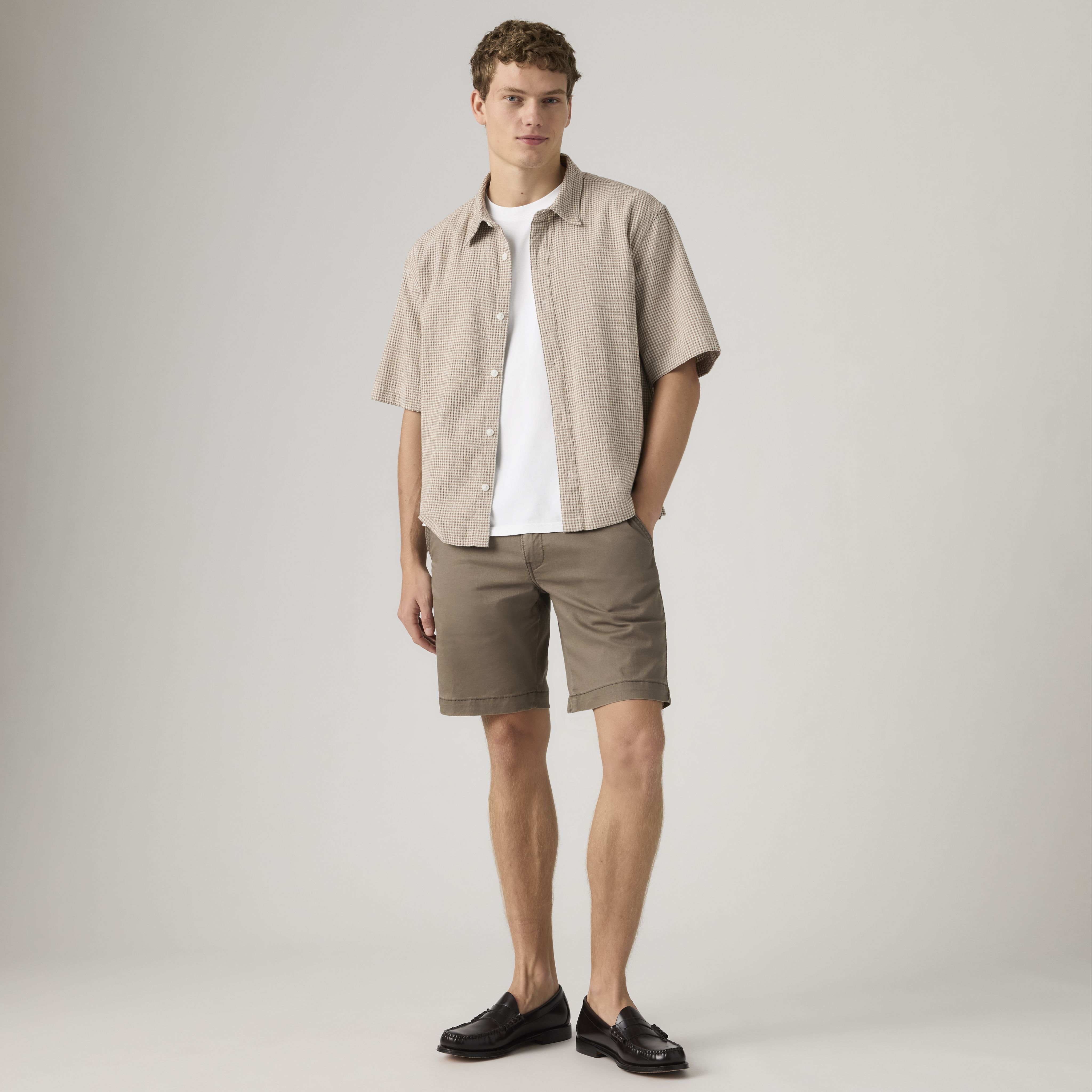 XX Chino Lightweight Linen Blend Men's Shorts 1