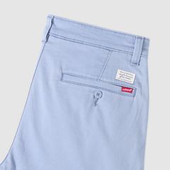 XX Chino Lightweight Linen Blend 9" Men's Shorts — Kano Blue - Blue 7