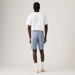XX Chino Lightweight Linen Blend 9" Men's Shorts — Kano Blue - Blue 3